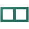 Jung Rahmen, 2-fach, LS ZERO, vert anglais LCZ982BF216