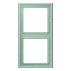 Jung Rahmen, 2-fach, LS 990, vert anglais clair...