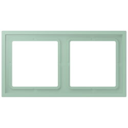 Jung Rahmen, 2-fach, LS ZERO, vert anglais clair...
