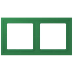 Jung Rahmen, 2-fach, LS ZERO, vert foncé...