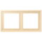 Jung Rahmen, 2-fach, LS ZERO, ocre LCZ982BF223