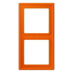 Jung Rahmen, 2-fach, LS 990, orange LC982224