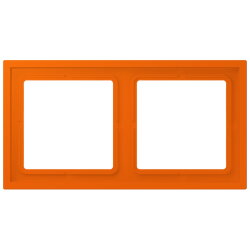 Jung Rahmen, 2-fach, LS ZERO, orange LCZ982BF224