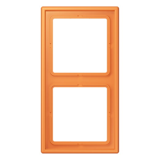 Jung Rahmen, 2-fach, LS 990, orange clair LC982225
