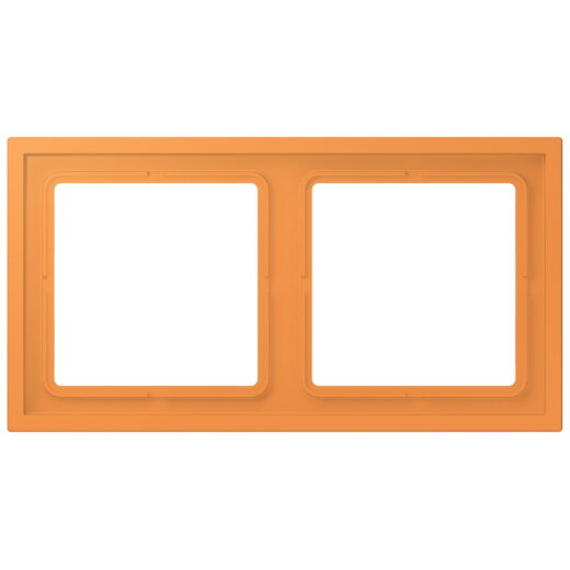 Jung Rahmen, 2-fach, LS ZERO, orange clair LCZ982BF225