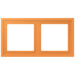 Jung Rahmen, 2-fach, LS ZERO, orange clair LCZ982BF225