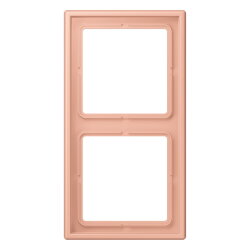 Jung Rahmen, 2-fach, LS 990, rose clair LC982231