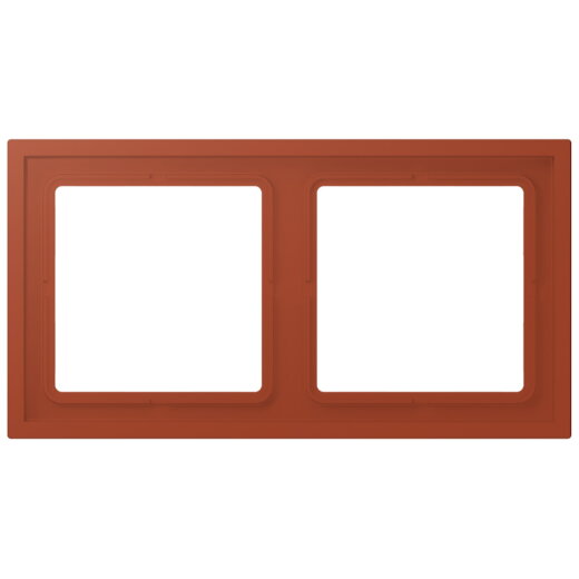 Jung Rahmen, 2-fach, LS ZERO, locre rouge LCZ982BF232