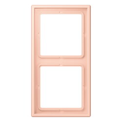 Jung Rahmen, 2-fach, LS 990, locre rouge clair LC982234