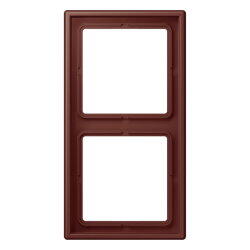 Jung Rahmen, 2-fach, LS 990, terre sienne...