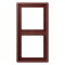 Jung Rahmen, 2-fach, LS 990, terre sienne br?lée 31 LC982235