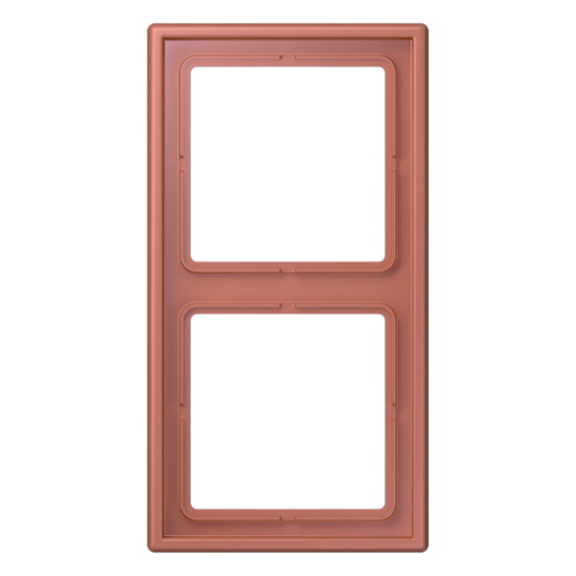 Jung Rahmen, 2-fach, LS 990, terre sienne brique LC982236