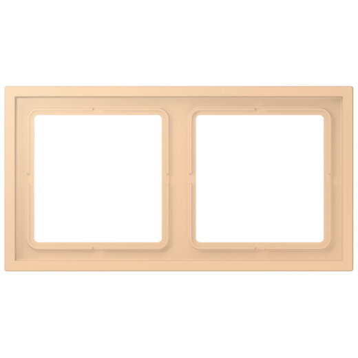 Jung Rahmen, 2-fach, LS ZERO, terre sienne claire 31 LCZ982BF237