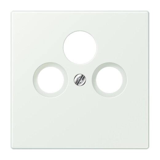 Jung Abdeckung für Universal-Sat/BK-Dosen, Thermoplast lackiert, Serie LS, outremer gris LC990SAT210