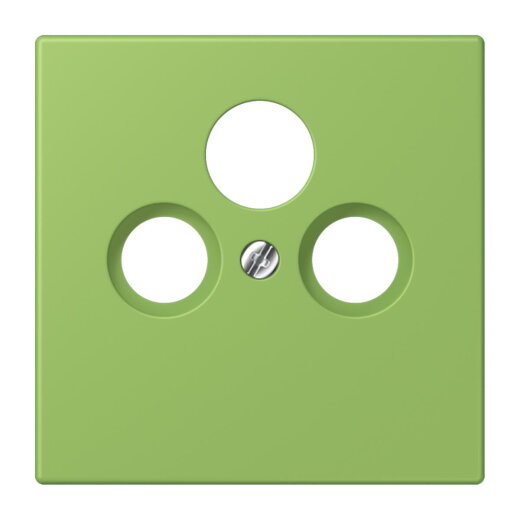 Jung Abdeckung für Universal-Sat/BK-Dosen, Thermoplast lackiert, Serie LS, vert 31 LC990SAT220