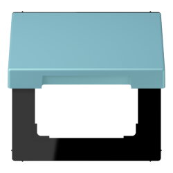 Jung Klappdeckel mit Rückstellfeder, Thermoplast...