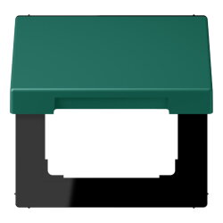 Jung Klappdeckel mit Rückstellfeder, Thermoplast...