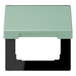 Jung Klappdeckel mit Rückstellfeder, Thermoplast...