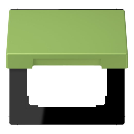 Jung Klappdeckel mit Rückstellfeder, Thermoplast lackiert, Serie LS, vert 31 LC990BFKL220