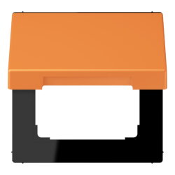 Jung Klappdeckel mit Rückstellfeder, Thermoplast...