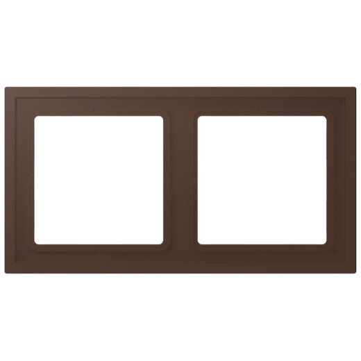 Jung Rahmen, 2-fach, LS ZERO, terre dombre br?lée 31 LCZ982BF239