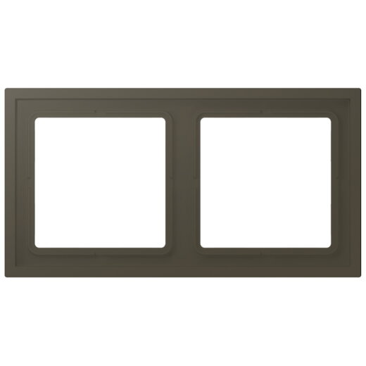 Jung Rahmen, 2-fach, LS ZERO, ombre naturelle 31 LCZ982BF241