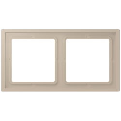 Jung Rahmen, 2-fach, LS ZERO, ombre naturelle claire...