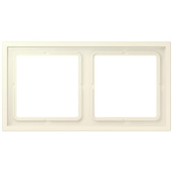Jung Rahmen, 2-fach, LS ZERO, blanc ivoire LCZ982BF245