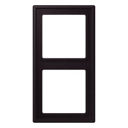 Jung Rahmen, 2-fach, LS 990, noir divoire LC982248