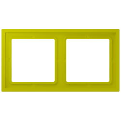 Jung Rahmen, 2-fach, LS ZERO, vert olive vif...