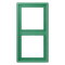 Jung Rahmen, 2-fach, LS 990, vert 59 LC982250