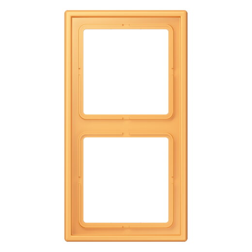 Jung Rahmen, 2-fach, LS 990, ocre jaune clair LC982254