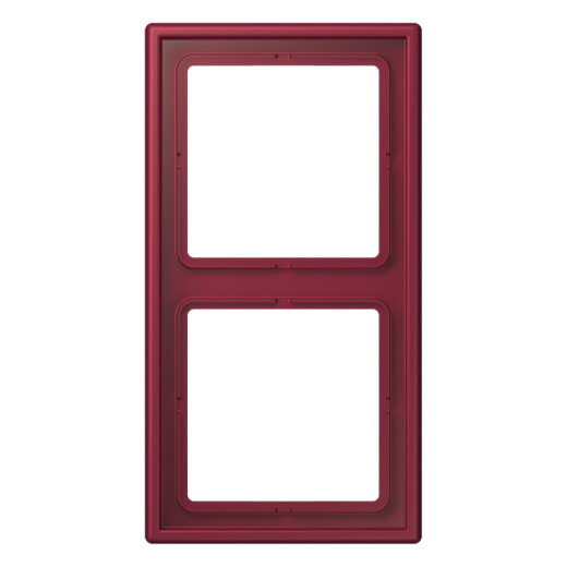 Jung Rahmen, 2-fach, LS 990, le rubis LC982255