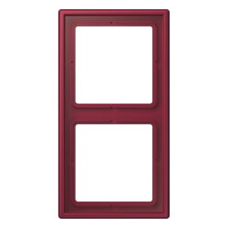 Jung Rahmen, 2-fach, LS 990, le rubis LC982255