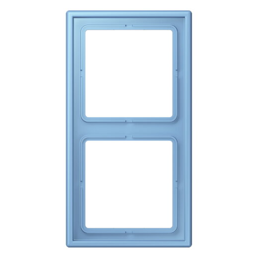 Jung Rahmen, 2-fach, LS 990, bleu céruléen 59 LC982256