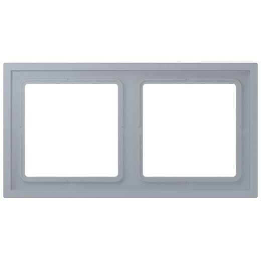 Jung Rahmen, 2-fach, LS ZERO, gris clair 59 LCZ982BF257