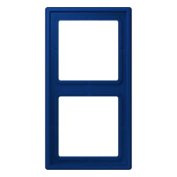 Jung Rahmen, 2-fach, LS 990, bleu outremer...