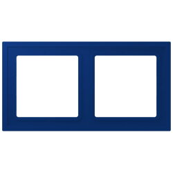 Jung Rahmen, 2-fach, LS ZERO, bleu outremer...