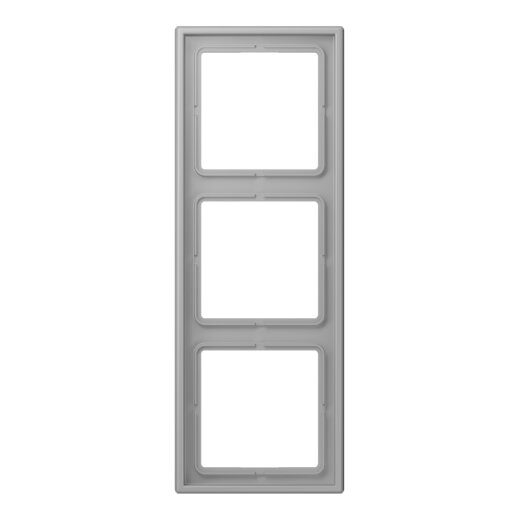 Jung Rahmen, 3-fach, LS 990, gris moyen LC983204
