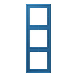 Jung Rahmen, 3-fach, LS 990, bleu...
