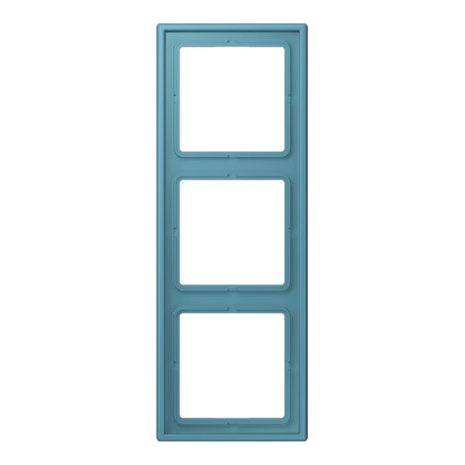 Jung Rahmen, 3-fach, LS 990, céruléen vif LC983212