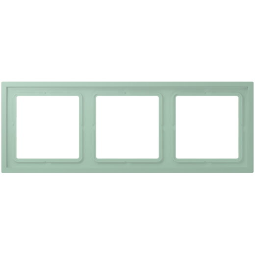 Jung Rahmen, 3-fach, LS ZERO, vert anglais clair LCZ983BF217