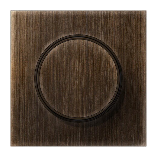 Jung Abdeckung für Drehdimmer, Messing, Serie LS, Messing antik ME1740AT