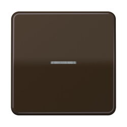Jung KNX RF Taster 1fach, Duroplast, Serie CD, braun...