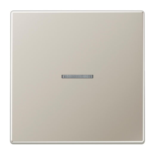 Jung KNX RF Taster 1fach, neutral, Edelstahl 1.4303 X4 CrNi 18-12, Serie LS, Edelstahl ES10911STRF