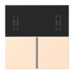 Jung Tastensatz 3fach, F40 Raumcontroller, Serie LS,...