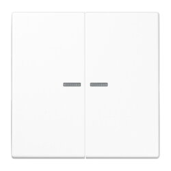 Jung KNX RF Taster 2fach, Duroplast antimikrobiell, Serie...