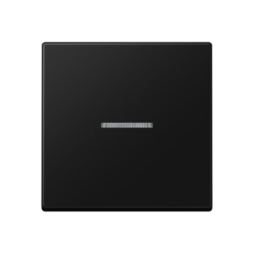 Jung HOME Taster 1fach, Thermoplast lackiert, Serie A, graphitschwarz matt BTA17101SWM