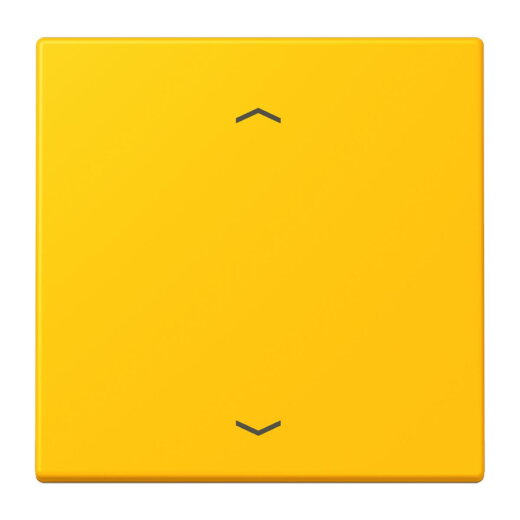 Jung Wippe, mit Pfeilsymbolen für Taster 1fach, Serie LS, le jaune vif LC101P263