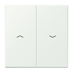 Jung Wippe 2fach, mit Pfeilsymbolen, Serie LS, outremer...